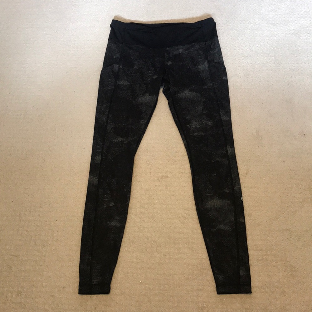 Lululemon speed sequin snake pants 10